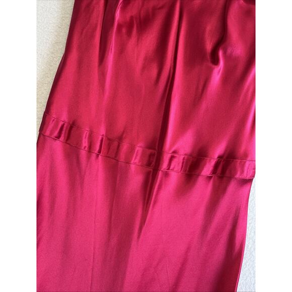Red Satin Dress ASO How To Lose a Guy in 10 Days Formal Maxi NWT 12P - Picture 12 of 13
